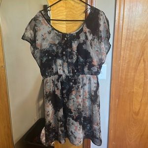 printed Olive & Oak Dress (L)